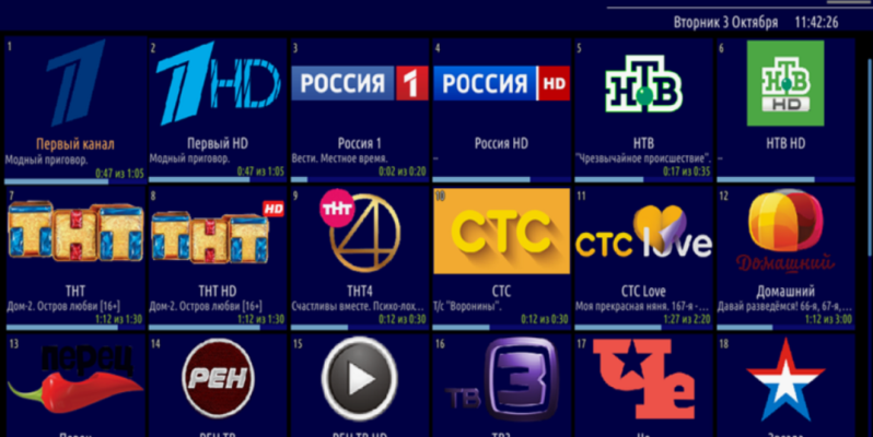 Скачать бесплатно iptv плейлисты с Российскими каналами